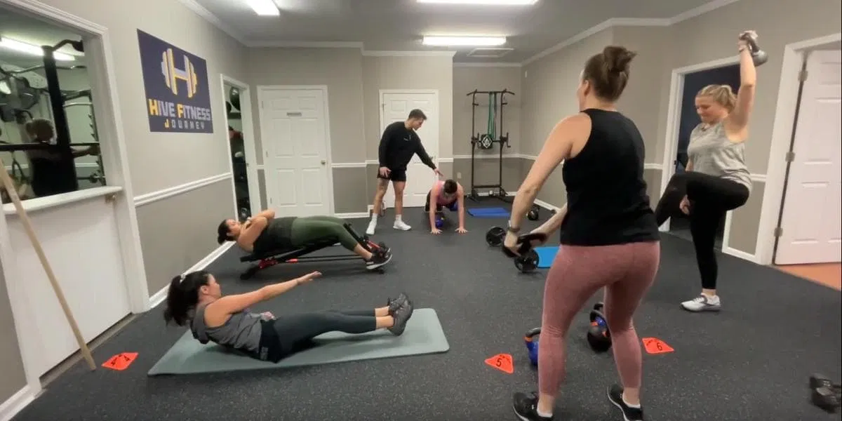Small-group training with individualized coaching
