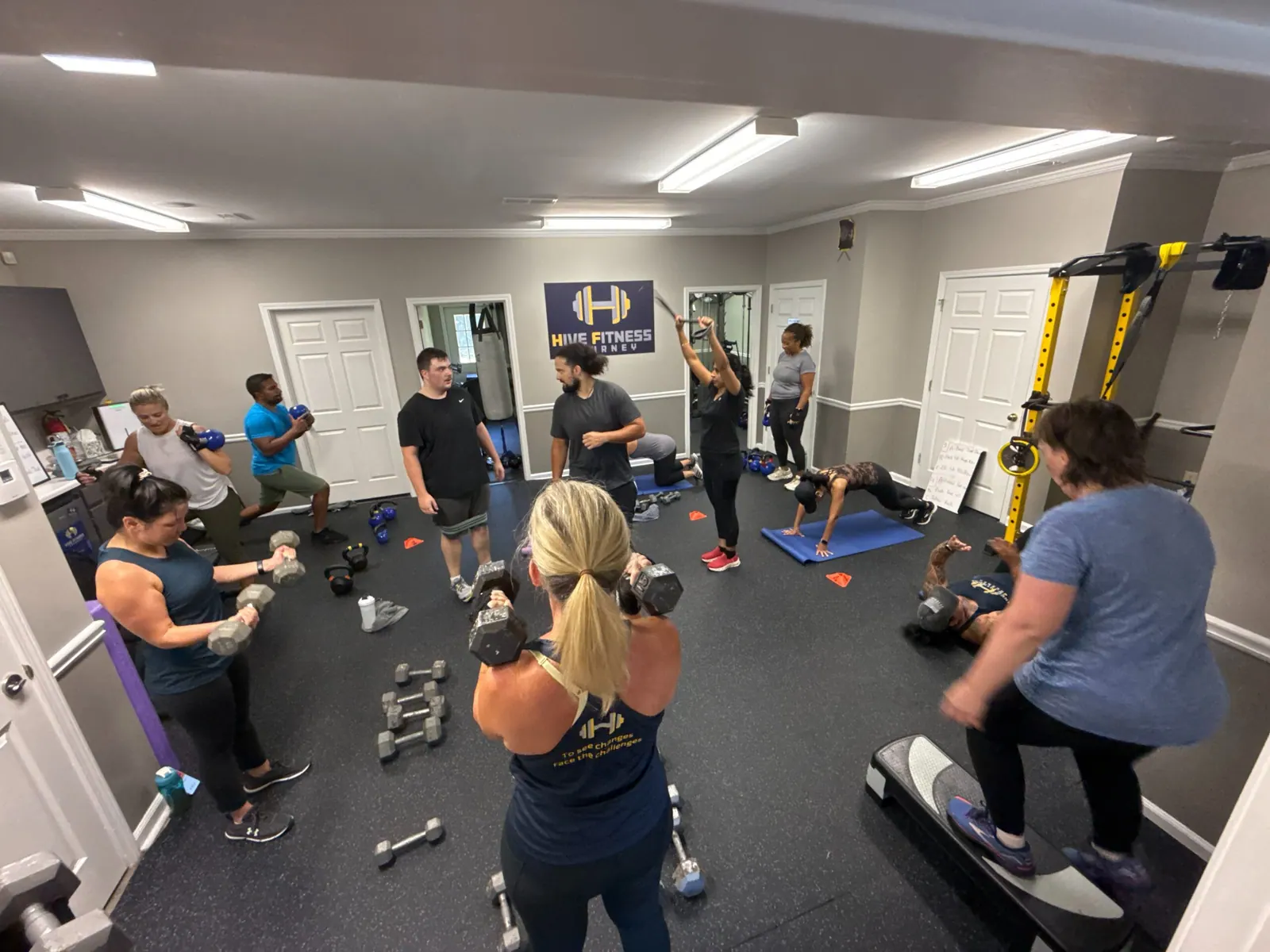 Small group personal training in Woodstock, GA at Hive Fitness Journey