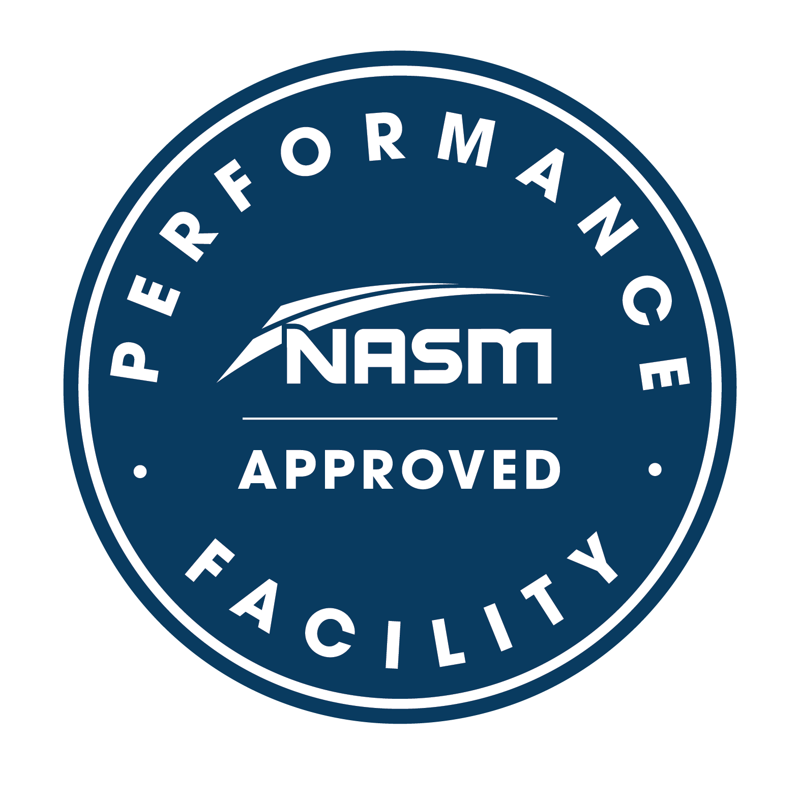 NASM Partner Approved Facility Seal